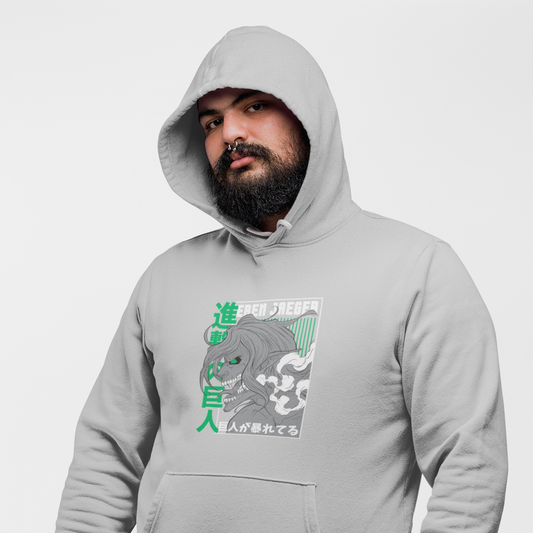 “Founding Rage” Eren Titan Form Hoodie