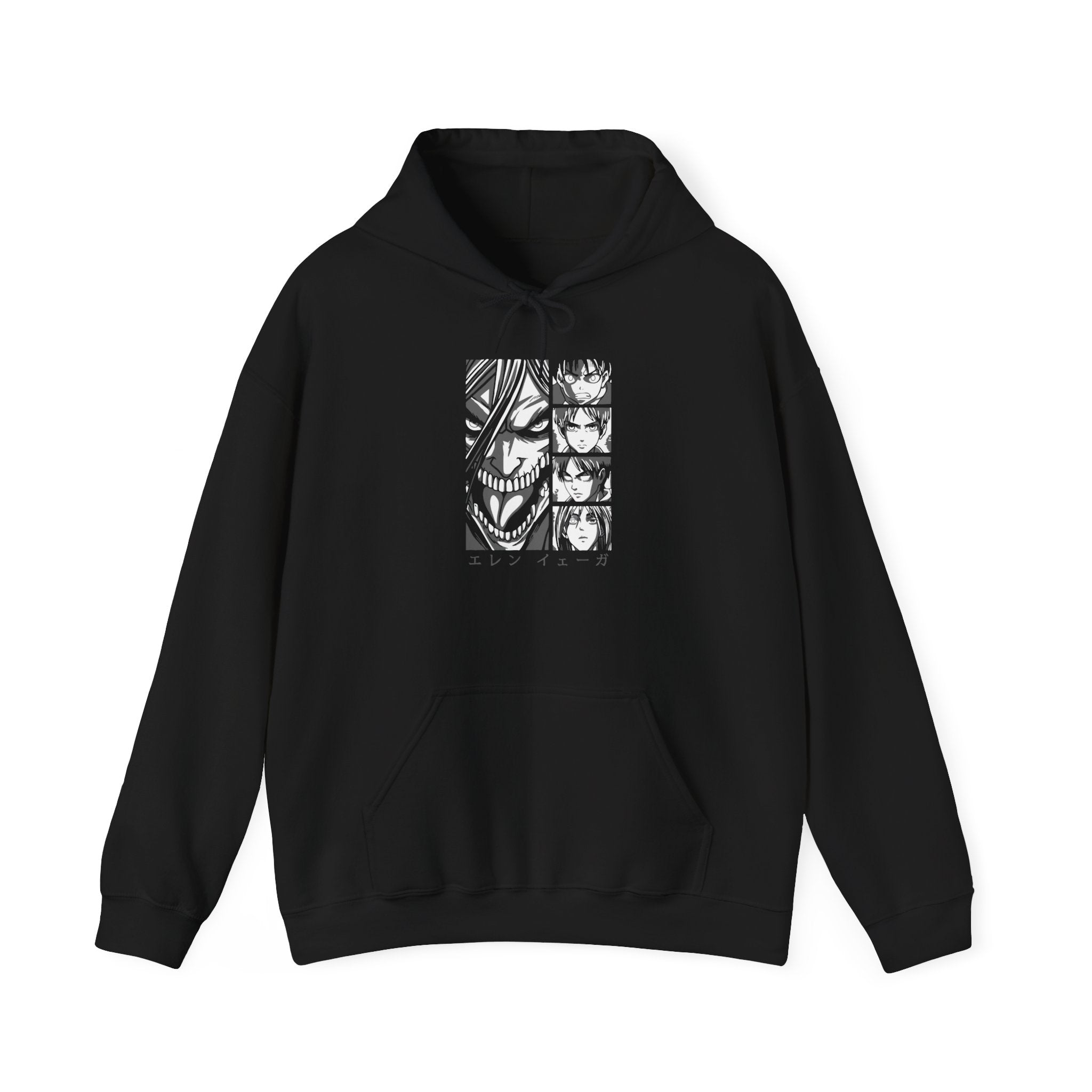 “From Boy to Titan” Eren Yeager Evolution Hoodie
