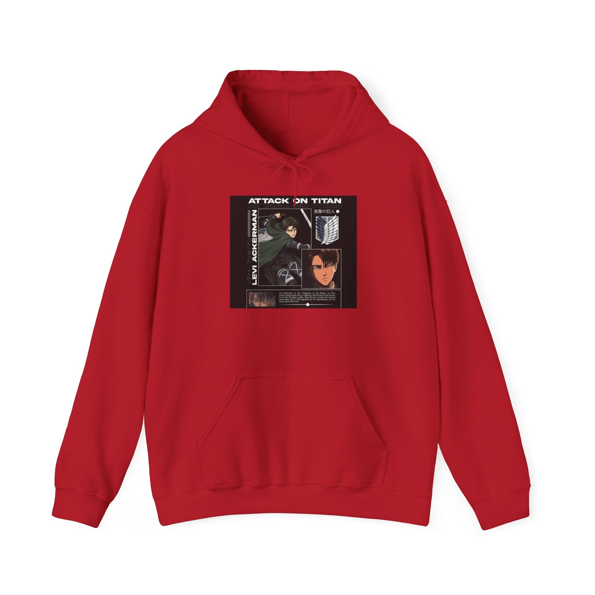 “Humanity’s Strongest” Levi Ackerman Hoodie
