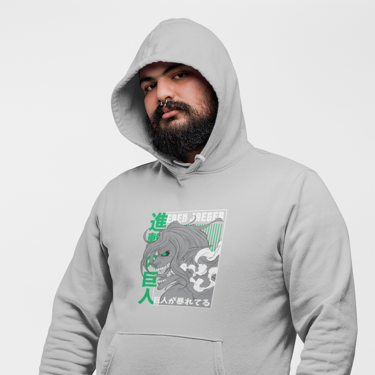 “Founding Rage” Eren Titan Form Hoodie