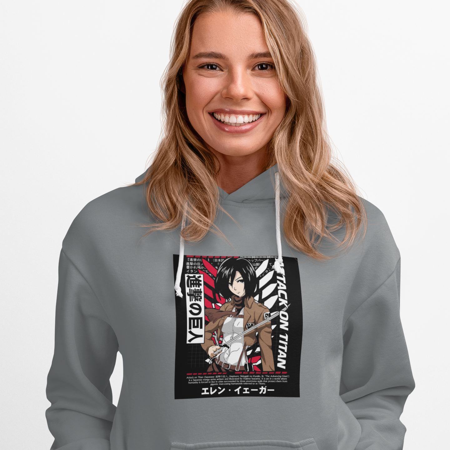 “Unbreakable” Mikasa Ackerman Hoodie