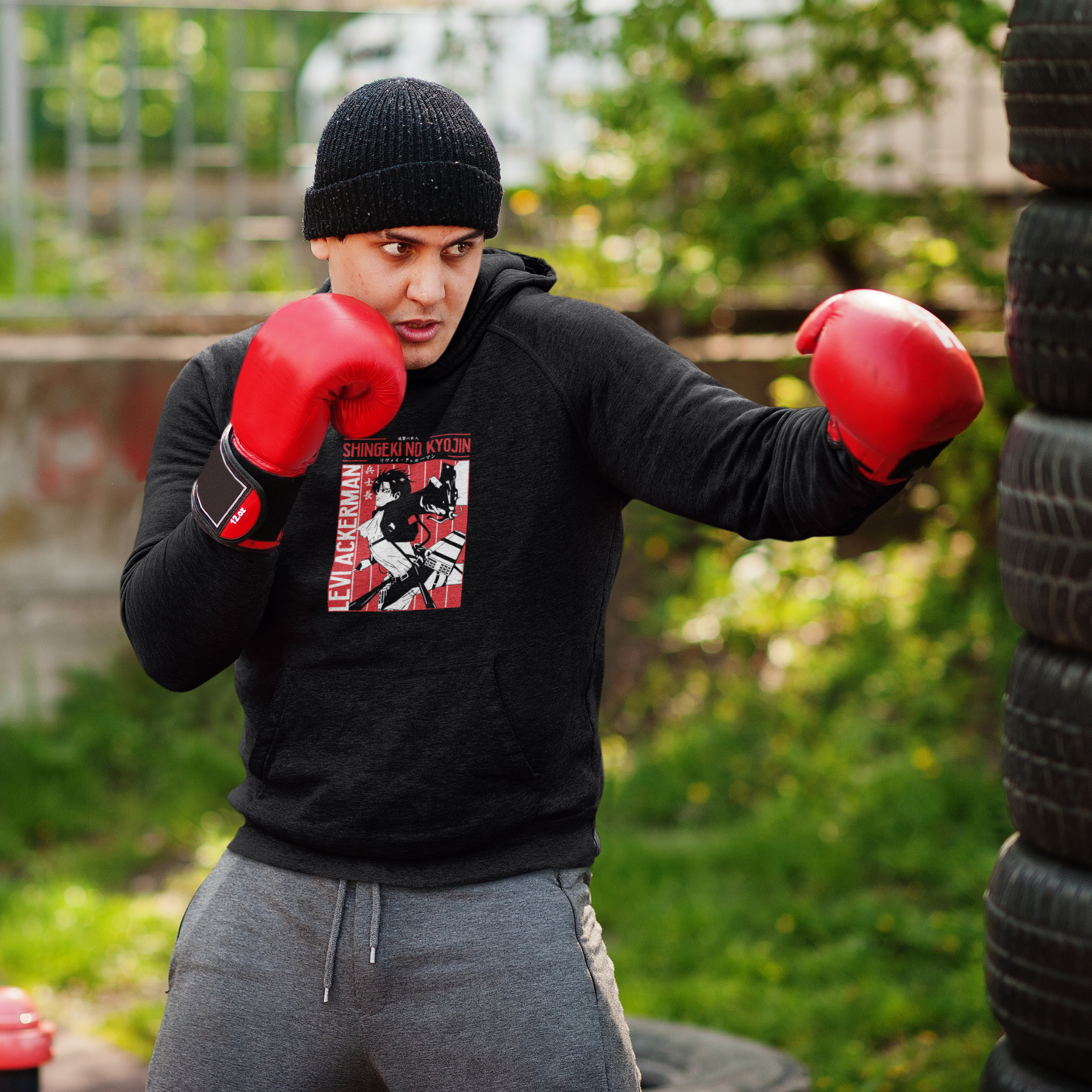 “Silent Precision” Levi Ackerman Hoodie