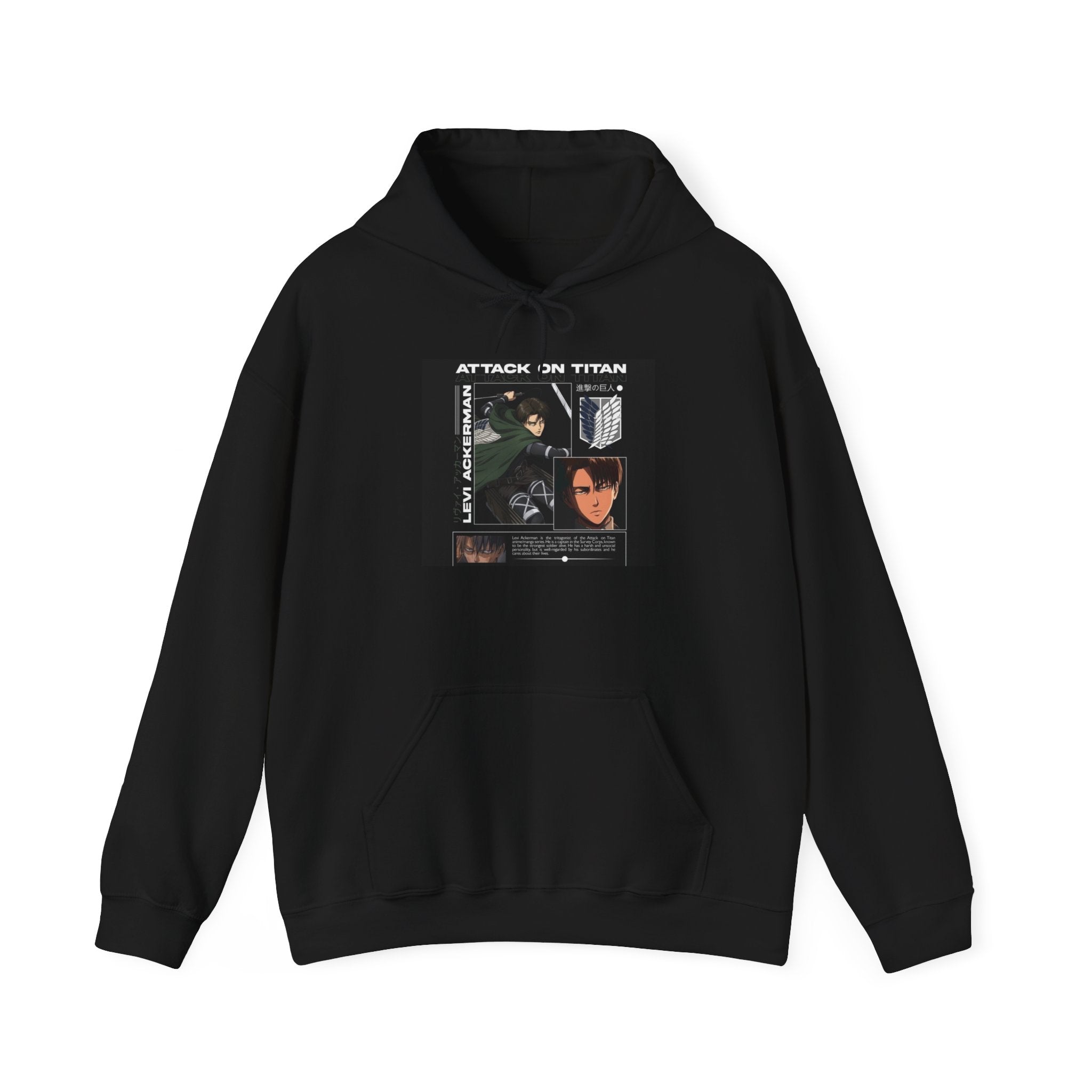 “Humanity’s Strongest” Levi Ackerman Hoodie