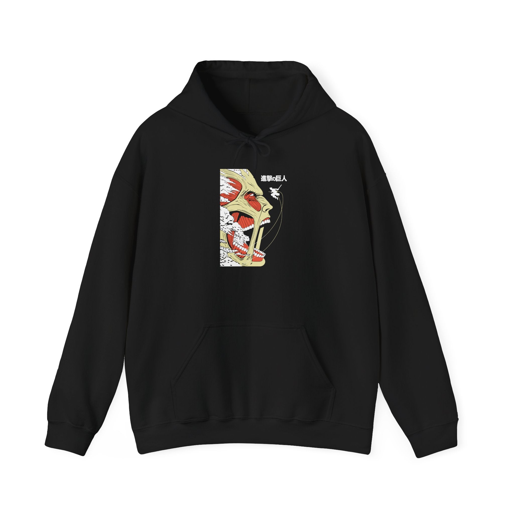 “Clash of Titans” Eren vs Colossal Hoodie